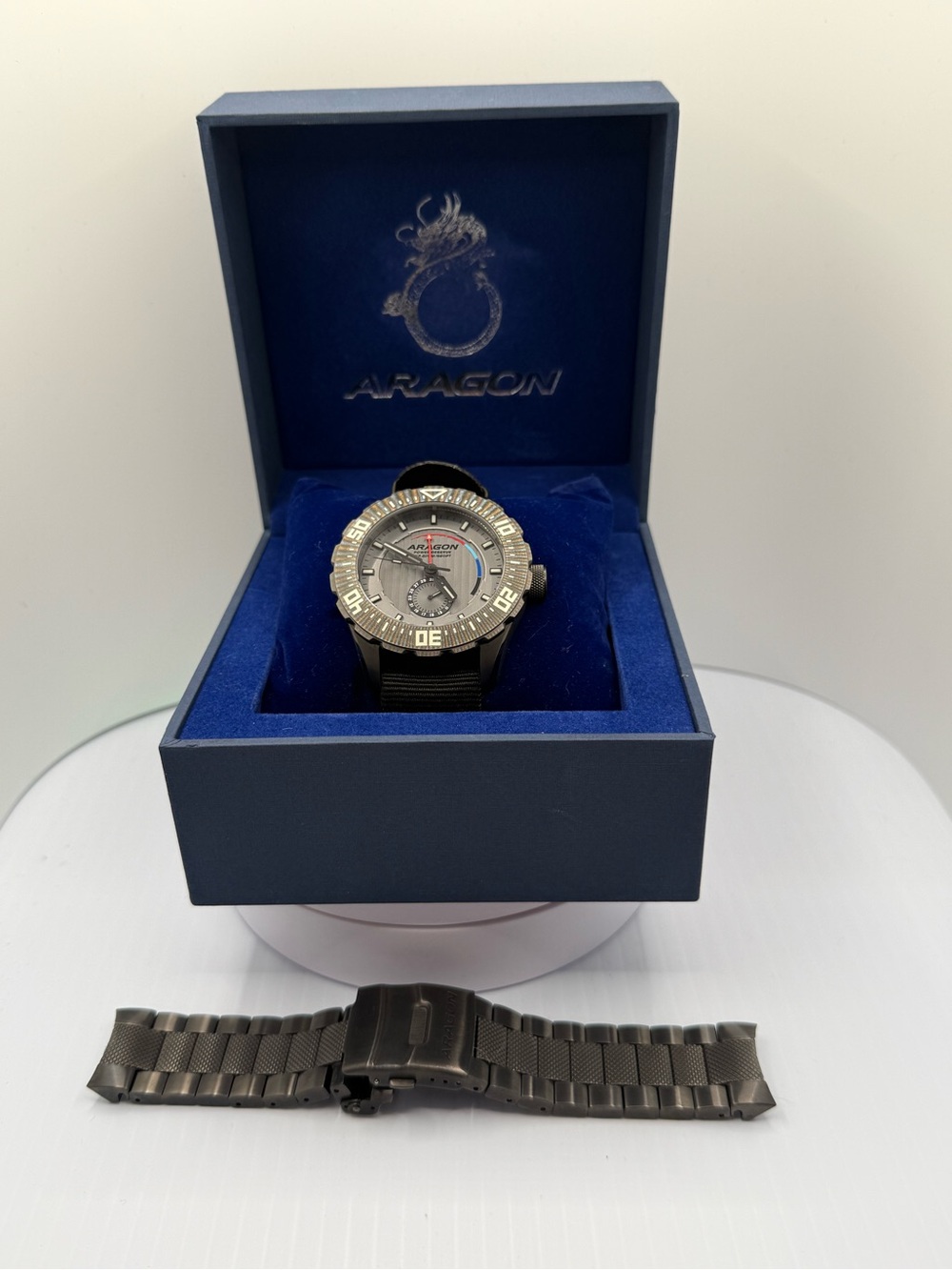 Aragon Regeneron Power Reserve  50mm - SII NE57 Automatic - Extra Band & Box